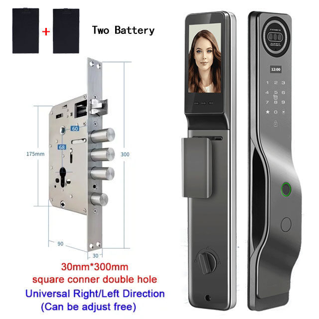 Thumbnail: Tuya APP Facial Recognition Intelligent Lock Home Anti-theft Door Fingerprint Lo