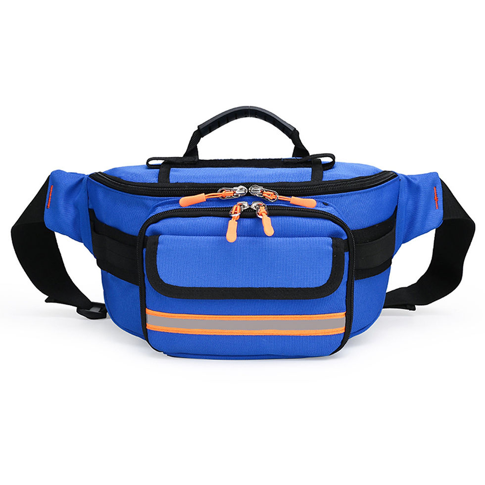 Thumbnail: Empty Rescue Waist Bag First Aid Bag For Camping Travel Medical Storage Medical 