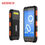 Thumbnail: Rugged Phone Android 10 4G+64G Handheld PDA Scanner 1D 2D Barcode Reader 4G Blue