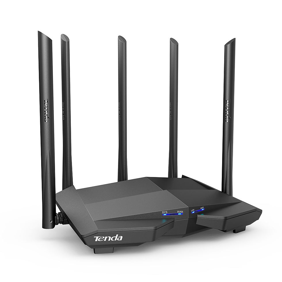 Thumbnail: Tenda WIFI Wireless Router AC23 2.4G 5Ghz Wifi range extender with 7*6dBi Extern