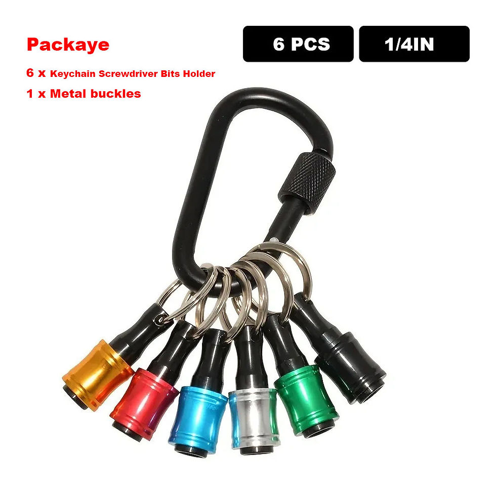 Miniatura: New Upgrade Push to Unlock 12pc 1/4 Inch Hex Shank Aluminum Alloy Screwdriver Bi
