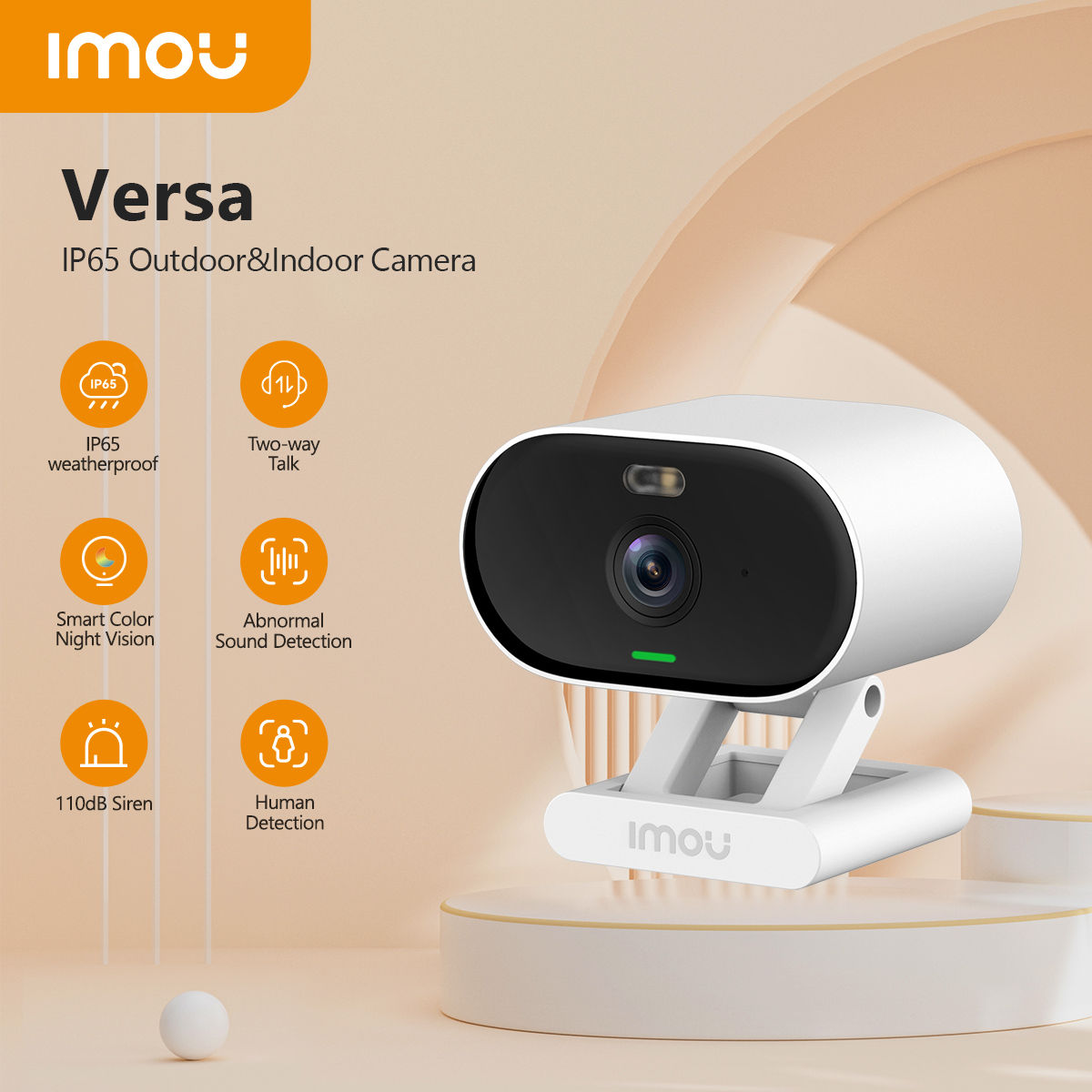 IMOU Versa 2MP Wifi Indoor and Outdoor Camera Human Detection Security Surveilla