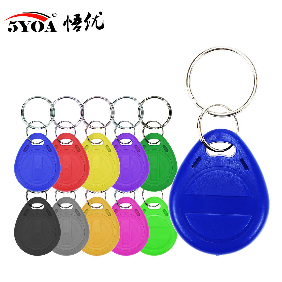 Miniatura: 10Pcs EM4305 125Khz Key Copy Rewritable Writable Rewrite EM ID T5577 keyfobs RFI