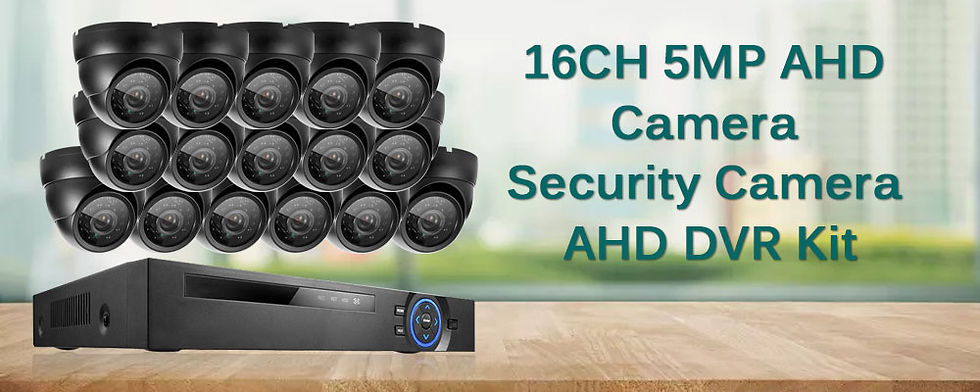 Thumbnail: Devoccvo 16 Channel 5MP Security Camera System Ultra HD 5MP 16CH AHD DVR Kit Out