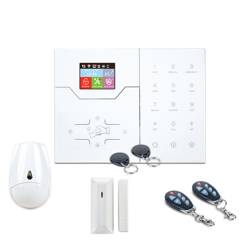Thumbnail: Focus Wifi/GSM Alarm System for Home Smart Security Wireless Human PIR Motion Se