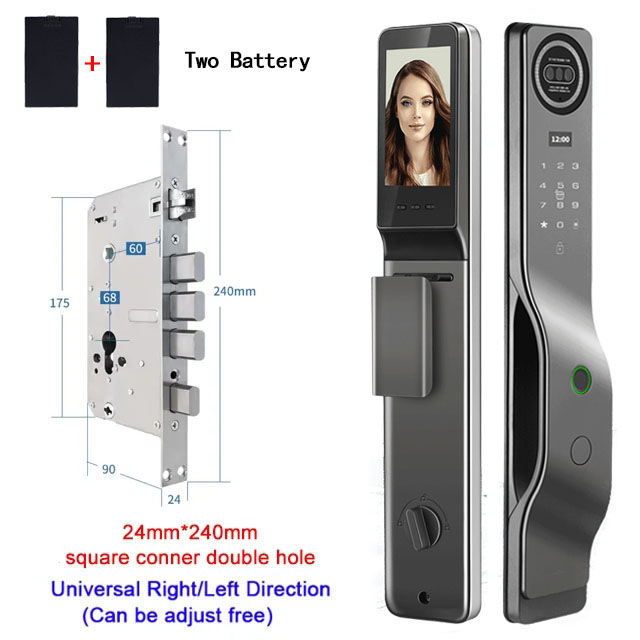Thumbnail: Tuya APP Facial Recognition Intelligent Lock Home Anti-theft Door Fingerprint Lo
