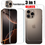 Miniatura: 3IN1 Front+Back+Lens Screen Protector For iPhone 16 Pro Max 16 Plus Tempered Gla