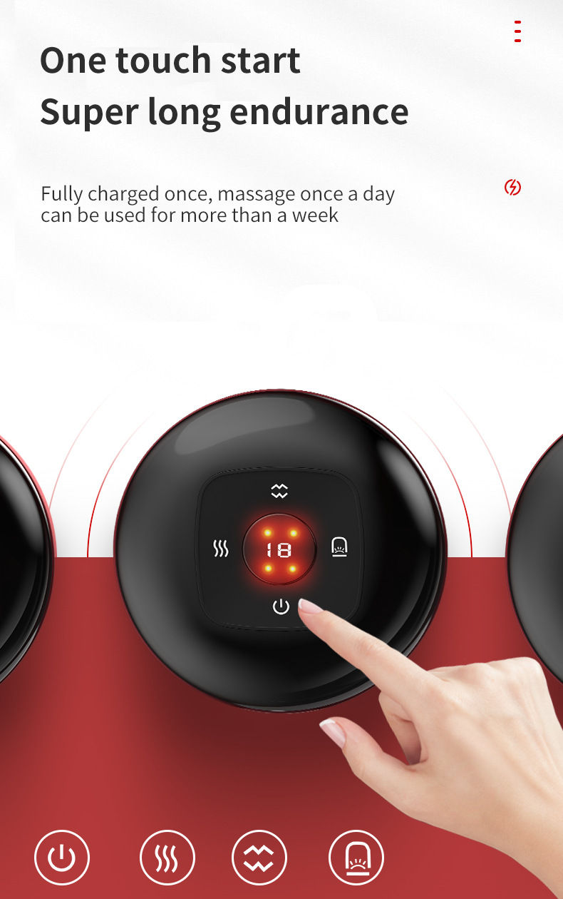 Thumbnail: Xiaomi Vacuum Cupping Scraping Instrument Electric Heating Cupping Device meridi