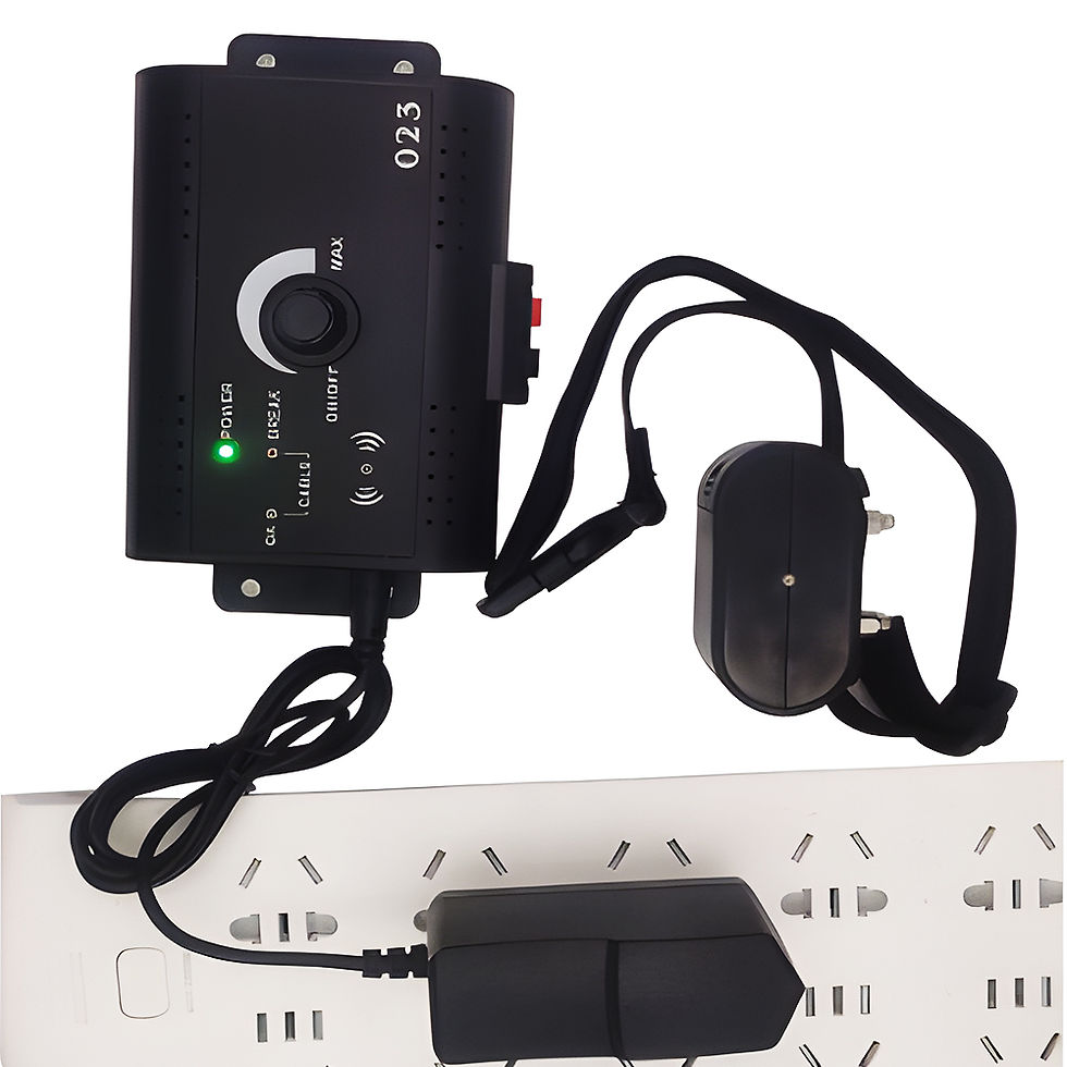Miniatura: Pet Accessories Waterproof Electronic Pet Fence System Containment Sound Shocked
