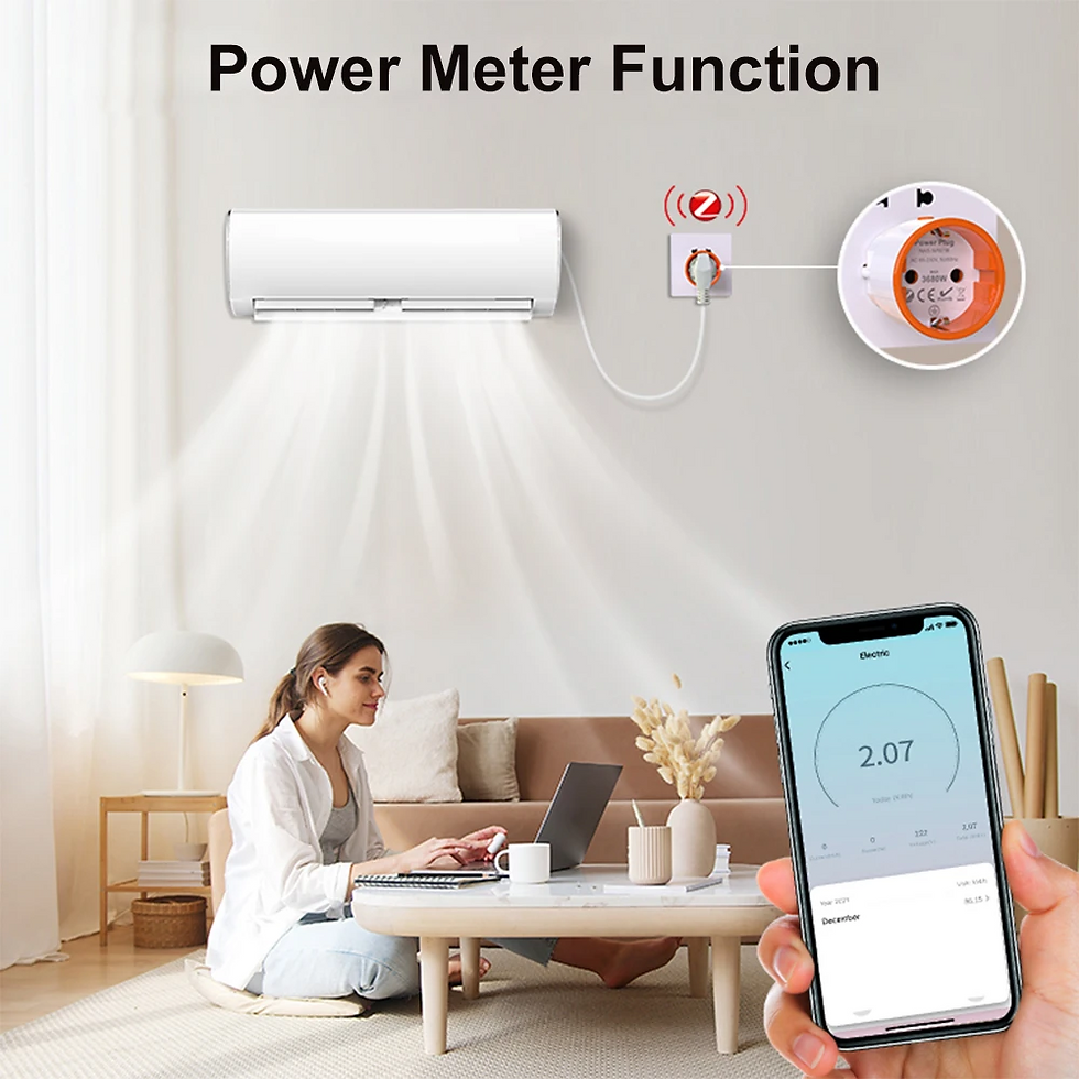 Miniatura: Tuya Smart Zigbee 3.0 Power Plug 16A EU Outlet 3680W Meter Remote Control Work W