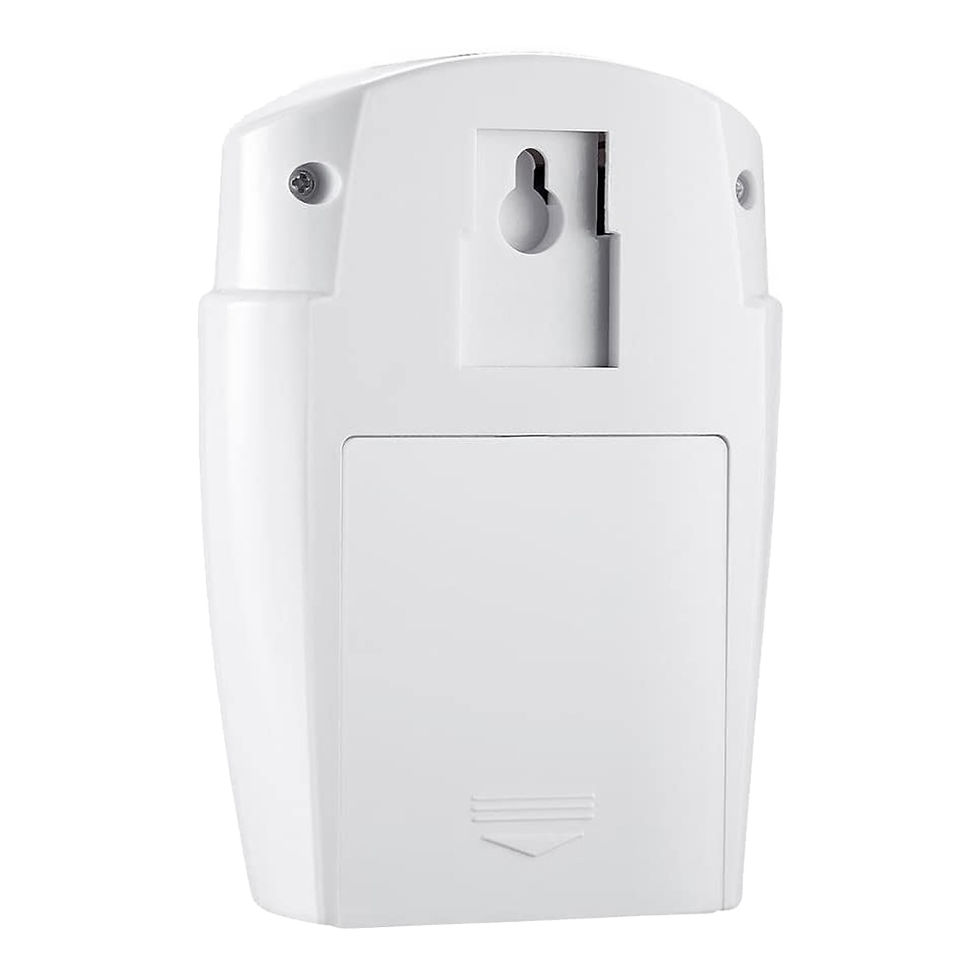 Miniatura: Door Alarm Infrared Motion Sensor Alarm - Burglar Alarm with 2 Remote Controls, 