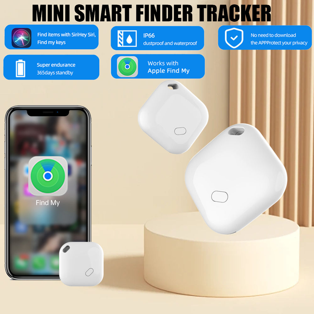 SIXWGH ITAG Mini Loss Prevention Device, GPS Apple Global Positioning, Trackable