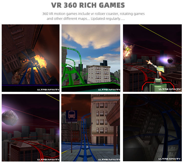 Miniatura: Newest 9D VR Arcade Cinema Simulator Realidad Virtual Reality 360 Degree VR Game