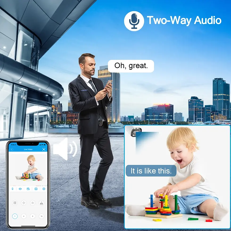 Miniatura: 5MP Tuya E27 Wifi Light Bulb Camera Two Way Audio Home Smart Life Wireless PTZ C