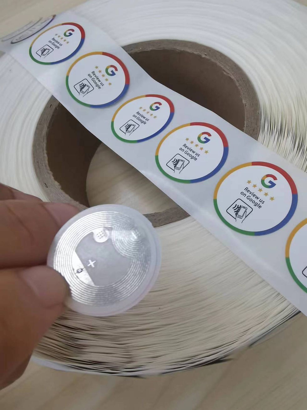 Miniatura: 5/10Pcs Review Us On Google Tap Card NFC Ready To Be Activated Instantly Boost B