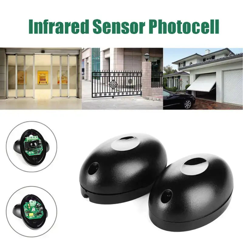 Miniatura: IP55 Safety Beam Infrared Sensor Garage Door Photoelectric Detector Anti-theft M