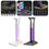 Thumbnail: RGB Headphones Stand Over-ear Headset Holder Desktop Display Shelf With 2 USB Po