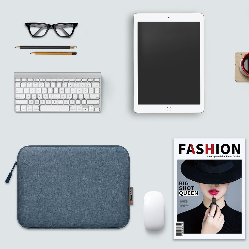 Thumbnail: HAWEEL 11 inch Tablet Sleeve Case Zipper Briefcase Bag for 9.7-11.0 inch Tablets