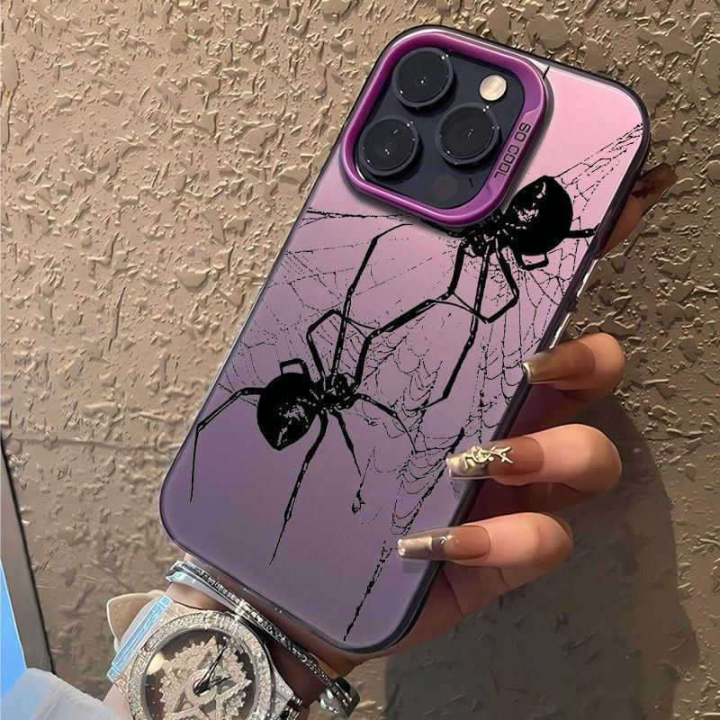 Thumbnail: Two spiders phone case for iPhone  11 12 13 14 15 pro 7 8 plus xr x xs max Soft 