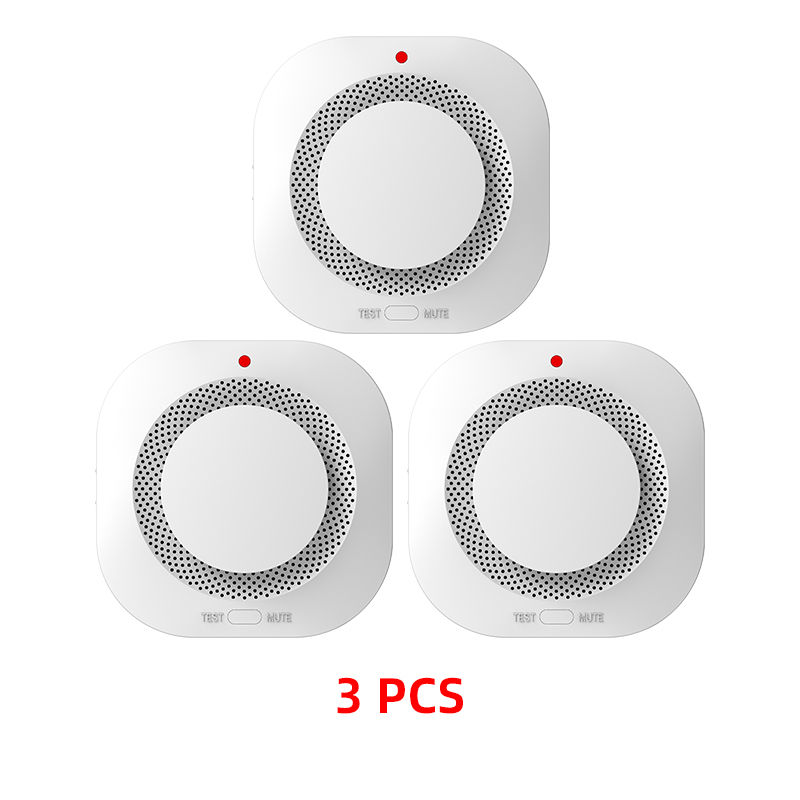 Thumbnail: New Smoke Detector Wireless 433mhz Real-time Detection Fire Protection Alarm Sen