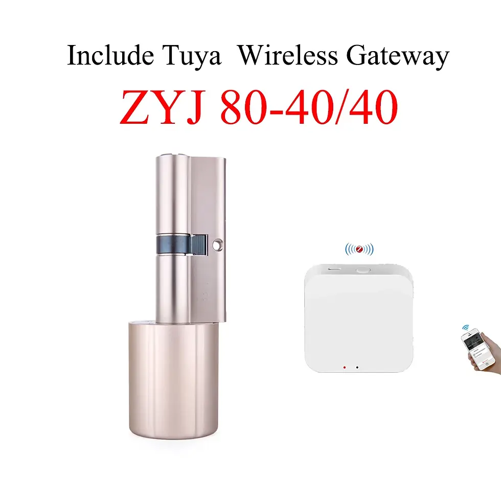Thumbnail: Tuya Smart Lock Cylinder Electronic key Wireless WIFI Zigbee Lock Core Intellige