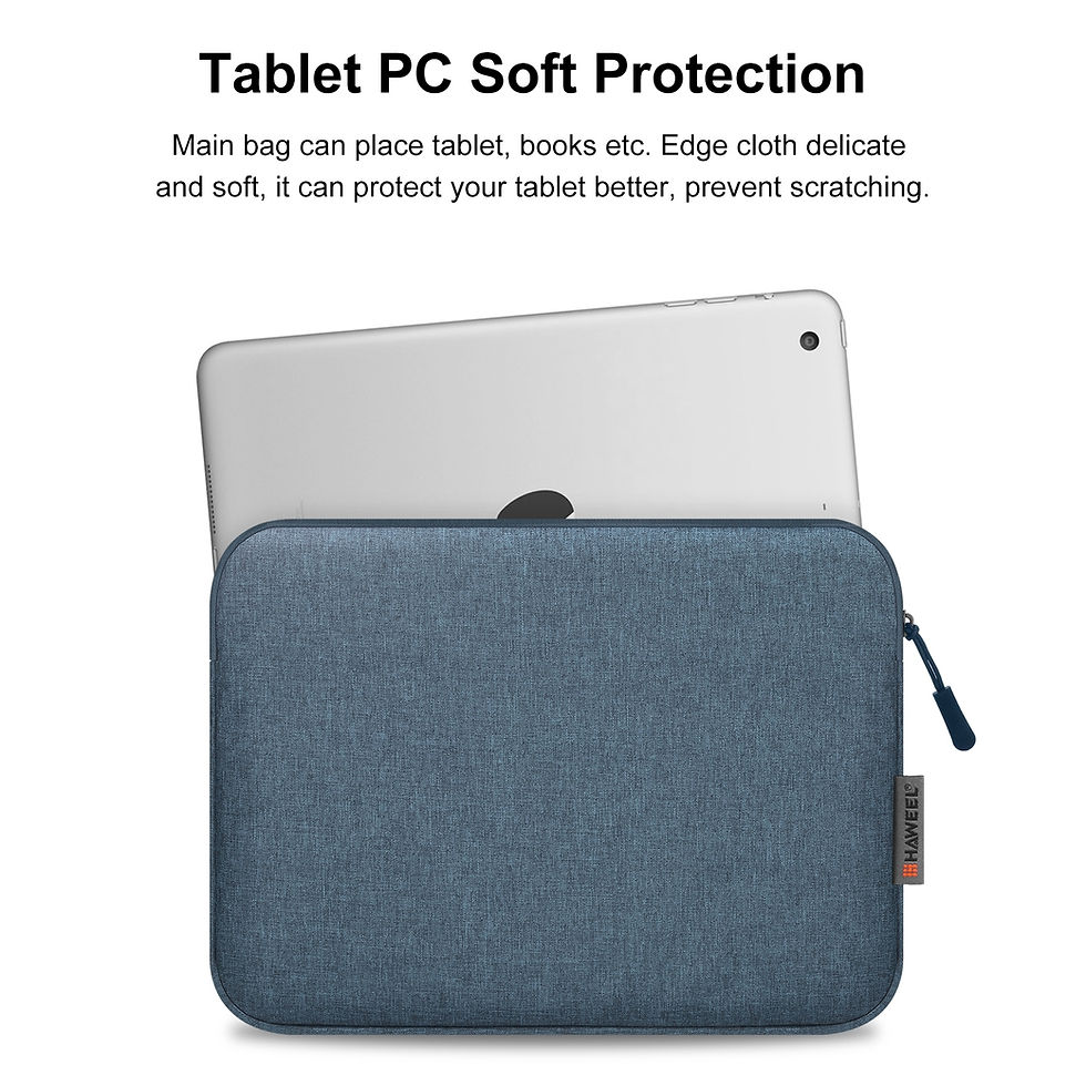 Thumbnail: HAWEEL 11 inch Tablet Sleeve Case Zipper Briefcase Bag for 9.7-11.0 inch Tablets