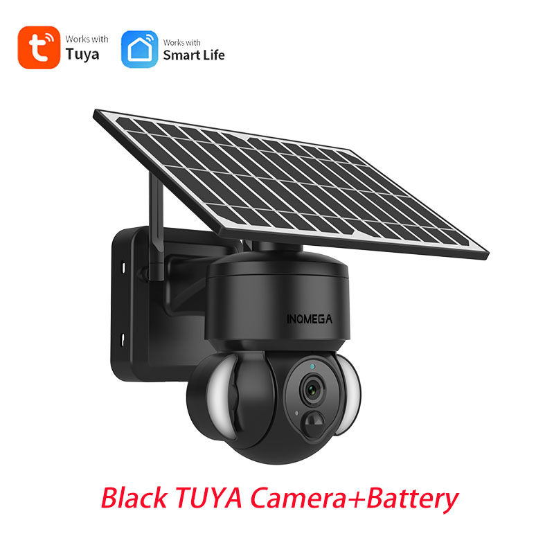 Thumbnail: INQMEGA 3MP TUYA Solar Surveillance Camera Wireless Outdoor Camera Solar Panel w
