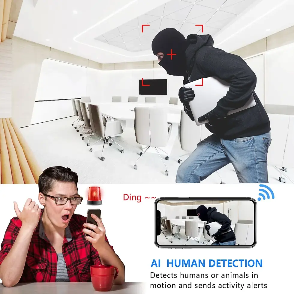 Thumbnail: Mini 1080P HD WIFI Camera Built-in Battery IR Night Vision Body Cam IP Remote Mo