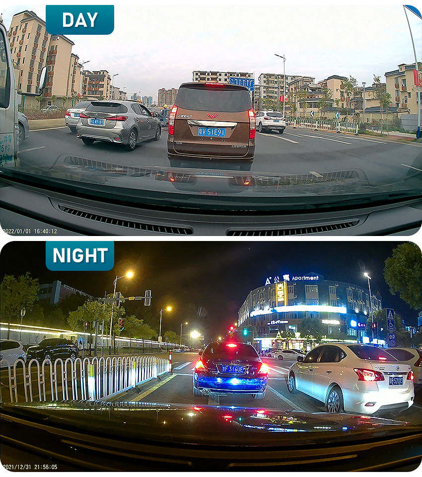 Thumbnail: 4K HD 2160P New Plug and Play Car DVR Video Recorder WiFi Dash Cam Dual lens Cam