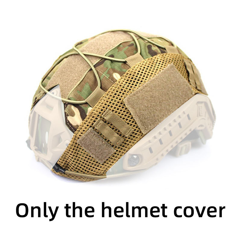 Miniatura: Tactical helmet cloth Helmet cover Elastic helmet cover Camouflage helmet fast h