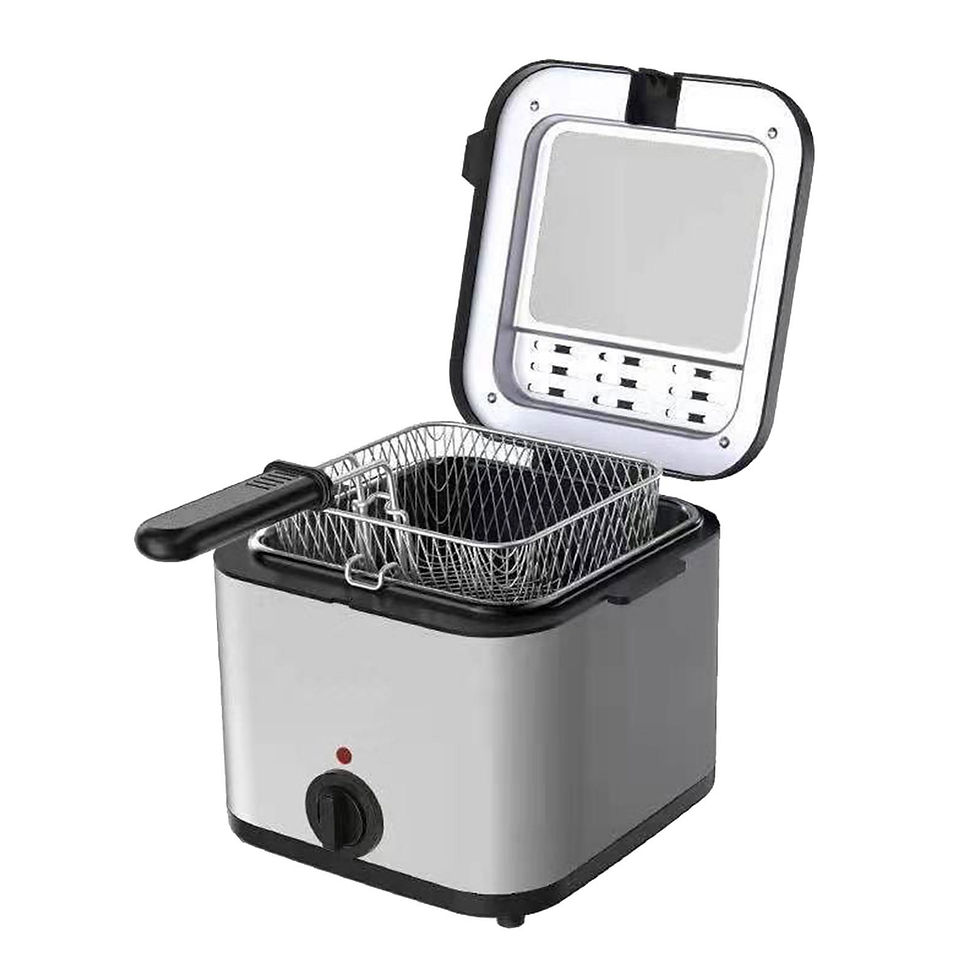 Miniatura: Deep Frying Pot Nonstick Coating Electric Deep Fryer Fish Fryer Deep Fryer Pot f