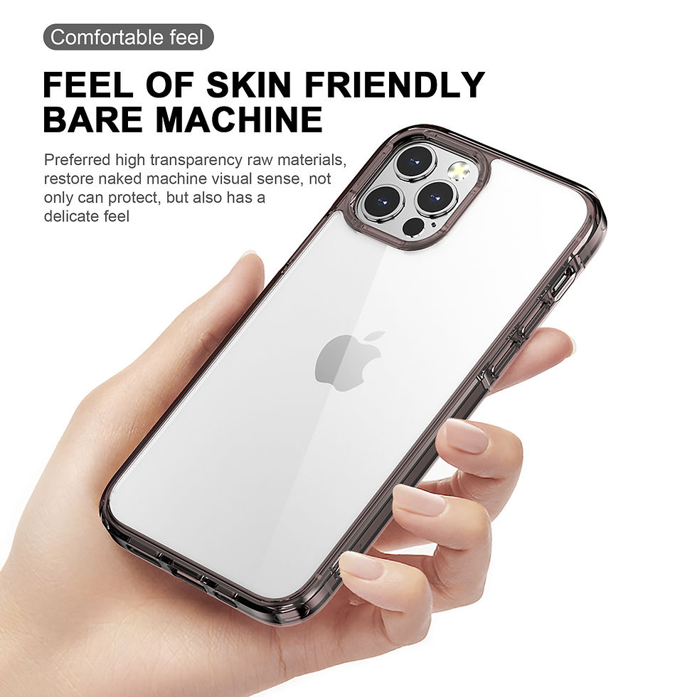 Thumbnail: IPAKY for iPhone 14 13 12 Case 14 Pro 14 Plus Anti-Yellowing Clear Transparent S