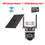 Miniatura: Saikiot V380 Pro 12 4G 3 Lens 3 Screen Solar PTZ Camera WIFI Solar Powered CCTV 