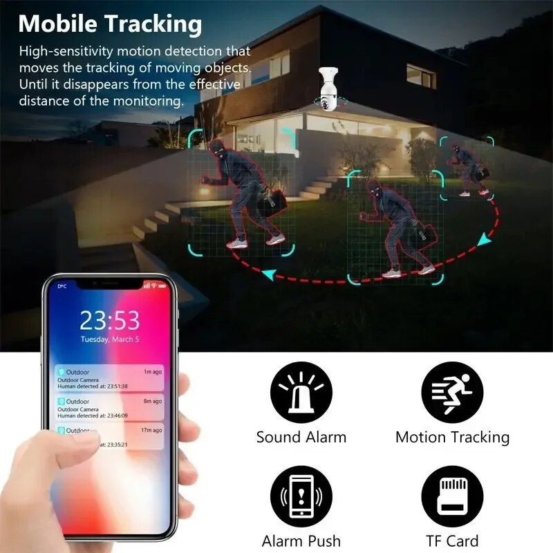 Thumbnail: HEE RAK Tuya 3MP/5MP 5G Duel Band Camera WiFi Two Way Voice AI Human Detection N