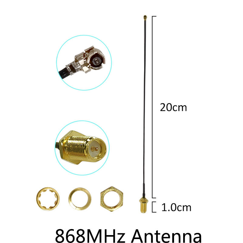 Thumbnail: 868MHz 915MHz Antenna lora pbx antena 5dbi RP-SMA Connector GSM 915 MHz 868 IOT 