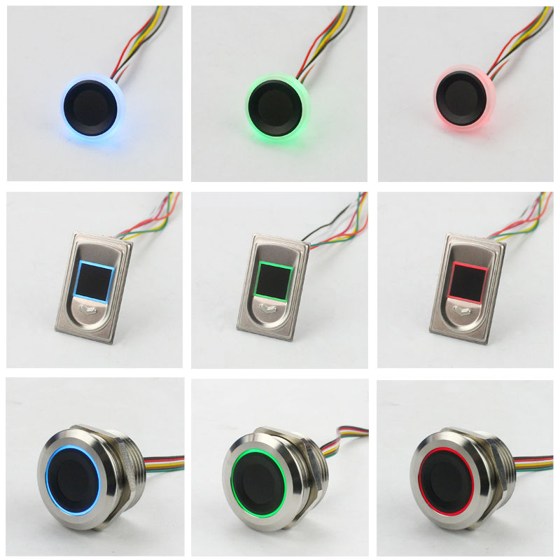 Thumbnail: DC12V fingerprint access control system control board DC24V electronic door lock