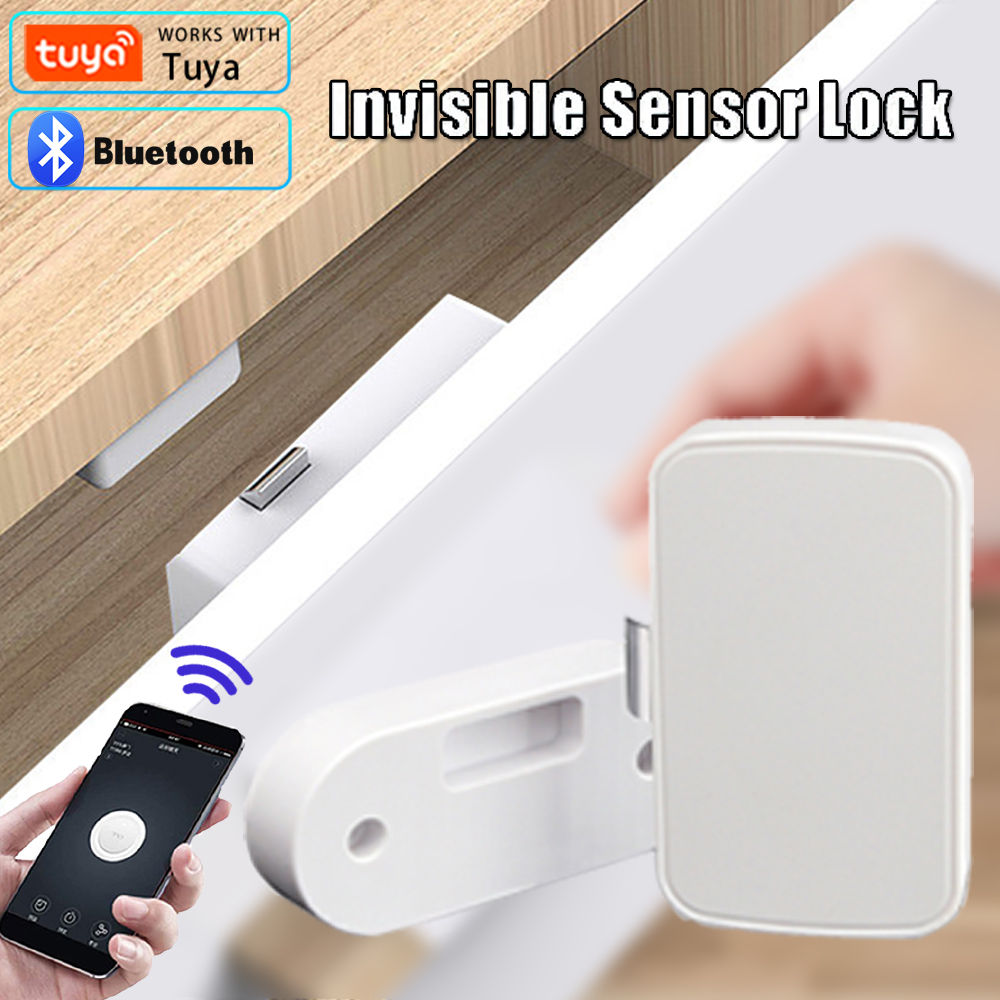 Tuya Smart Lock Home File Cabinet Furniture Drawer Electronic Lock Wireless APP 
