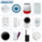 Miniatura: W4B PG-107 Tuya Wireless Home WIFI GSM Home Security With Motion Detector Sensor