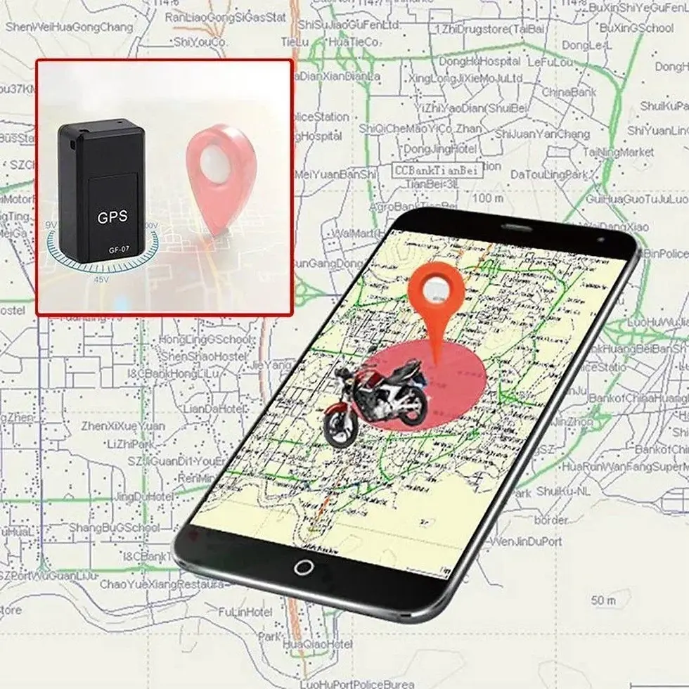 Miniatura: GF07 Magnetic Mini Car Tracker GPS Real Time Tracking Locator Device Magnetic GP