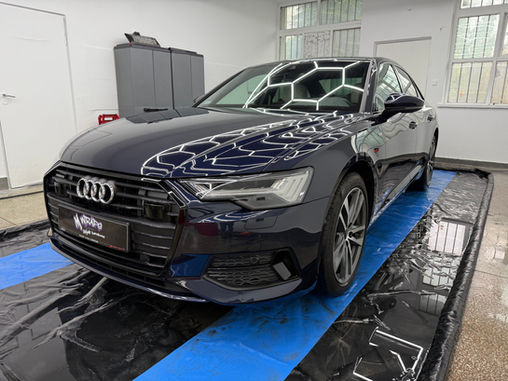Audi A6 korekta lakieru powłoka ceramiczna Lublin