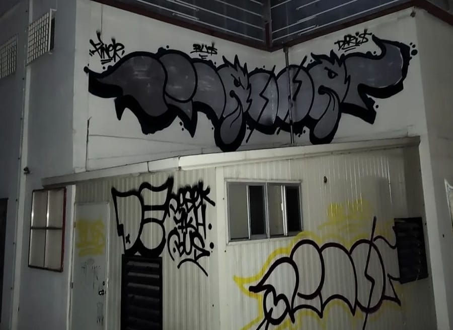 Graffiti ilegal en CDMX