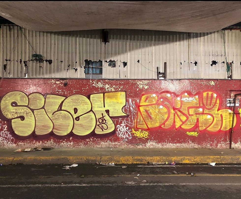 Graffiti, Graff, graffiti ilegal, Bager, HCNK