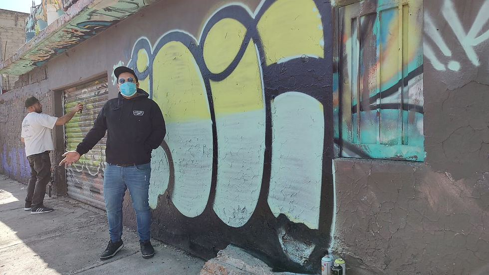 Kool, graffiti, graffiti ilegal, Aragón, CDMX