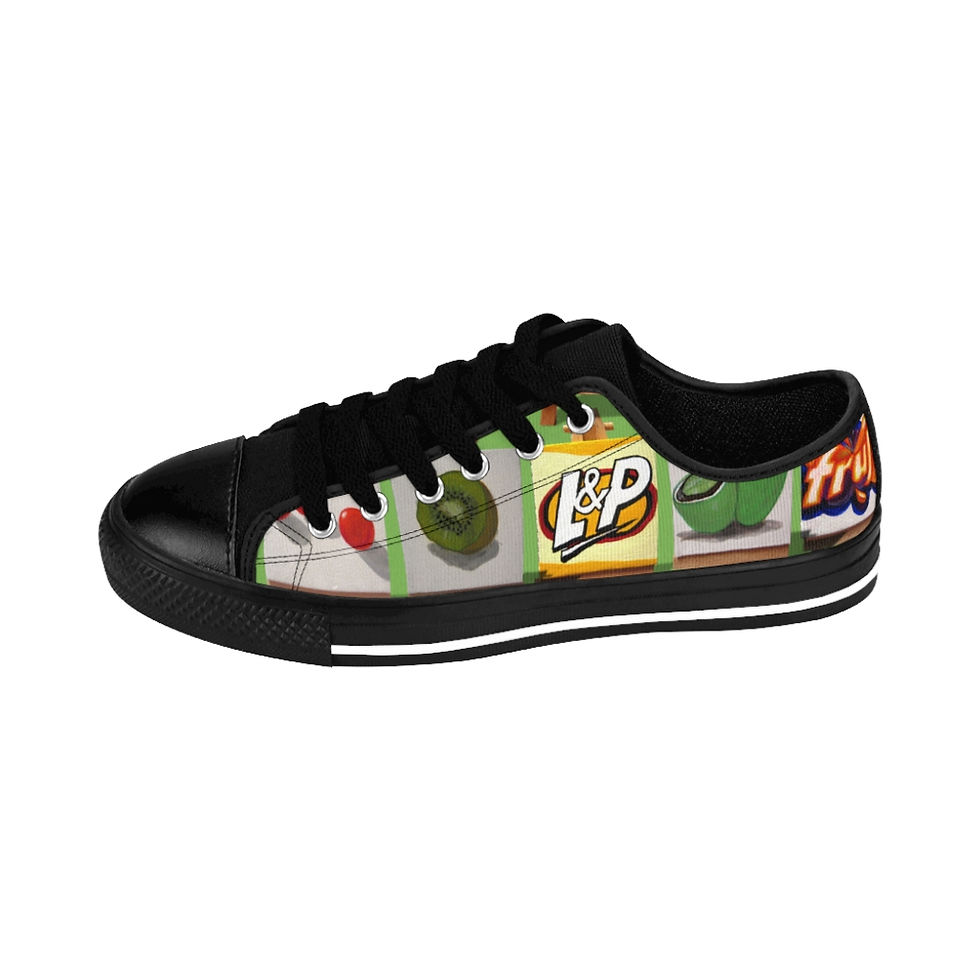 Thumbnail: Kiwiana Cut Outs Green Women's Sneakers