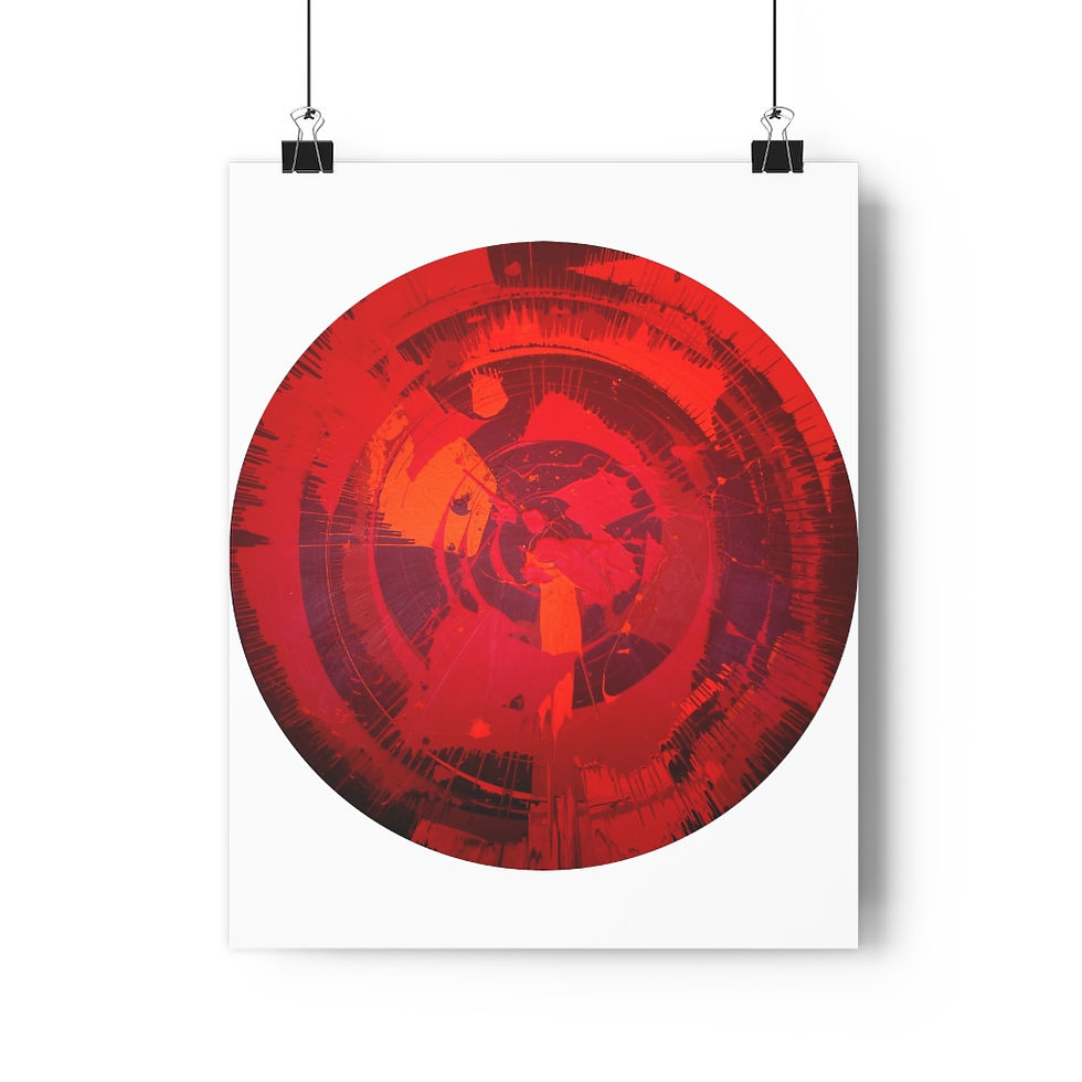 Thumbnail: Volcanic Splash - Giclée Art Print 