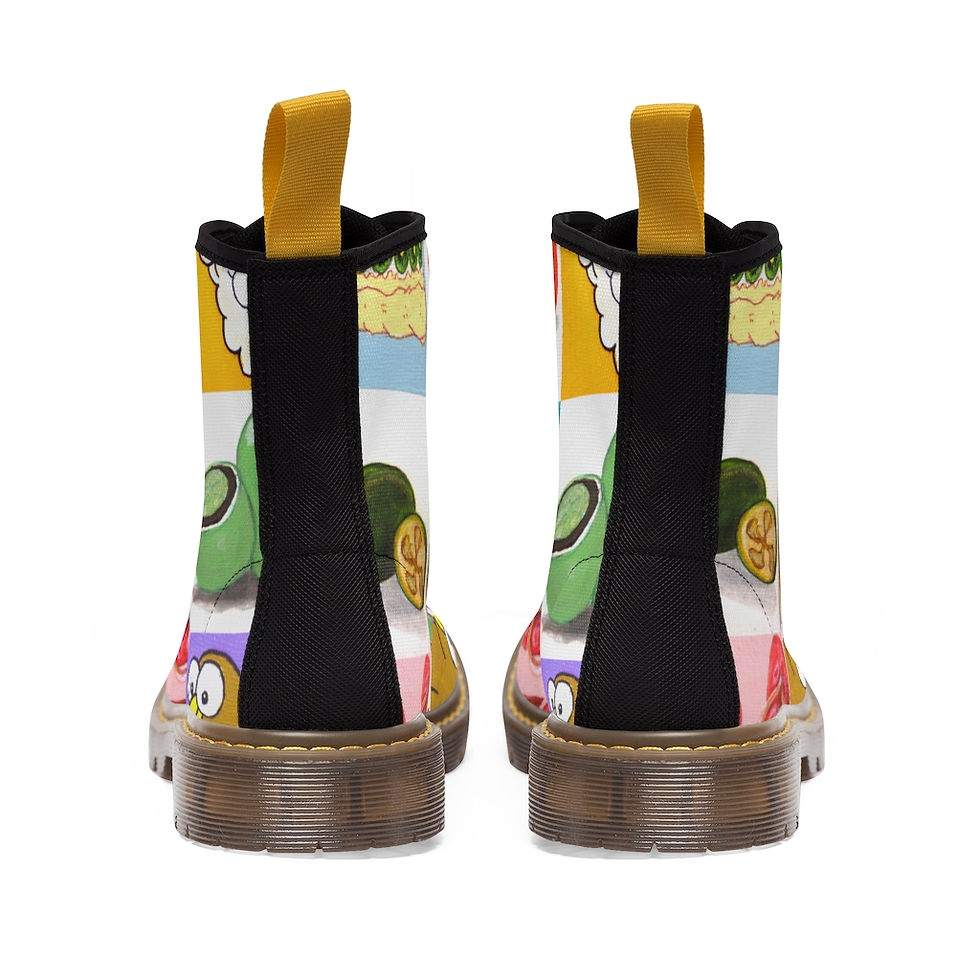 Thumbnail: Kiwiana Men's Canvas Boots