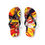 Thumbnail: Red Yellow Blue Tiki Flip Flops