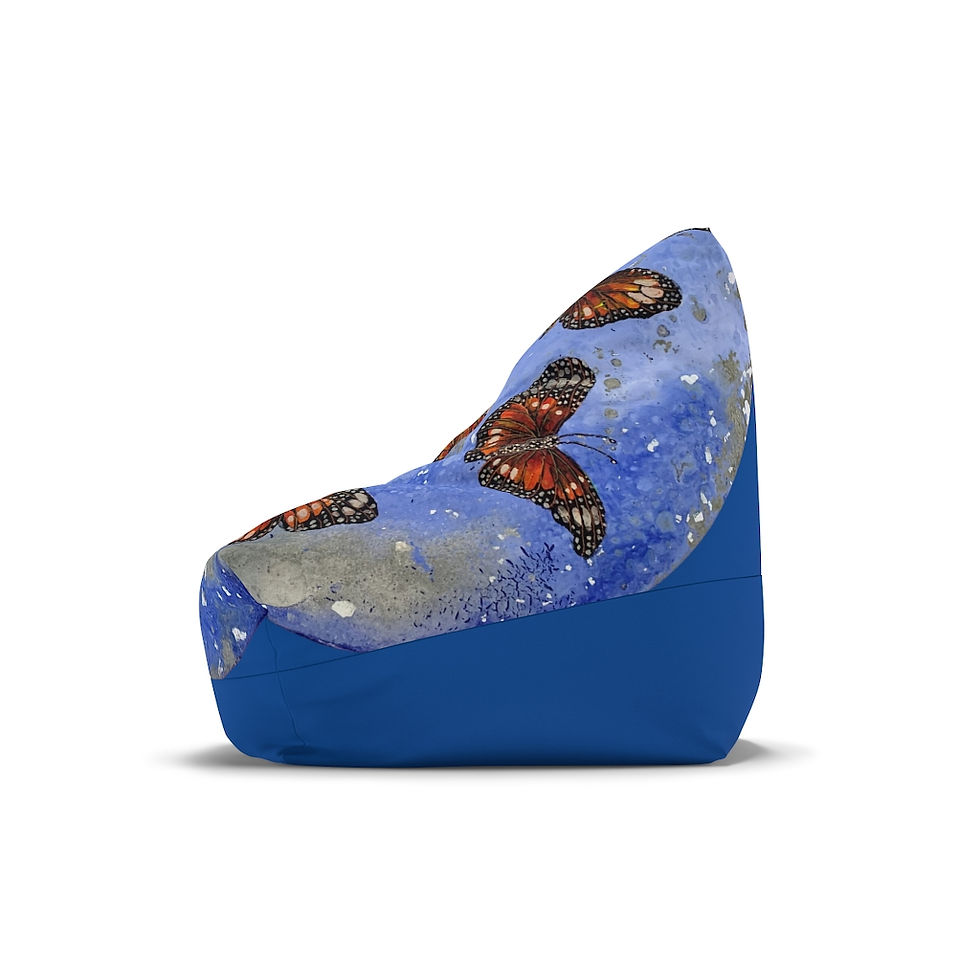 Thumbnail: Manifesting under a full moon - Bean Bag Chair Cover