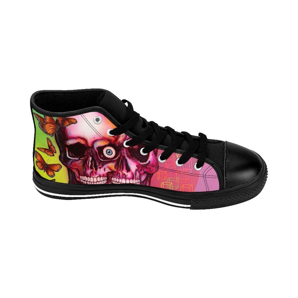 Thumbnail: Psychedelic Ascension Women's High-top Sneakers