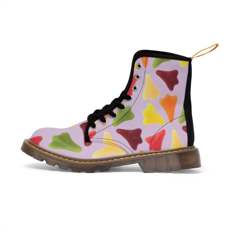 Thumbnail: Jet Planes Women's Canvas Boots